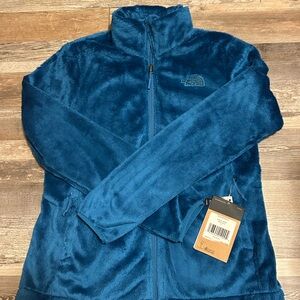 Blue Fuzzy Northface Jacket